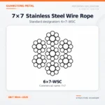 7×7 Stainless Steel Wire Rope thumbnail 2